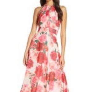Eliza J Floral Halter Maxi 8